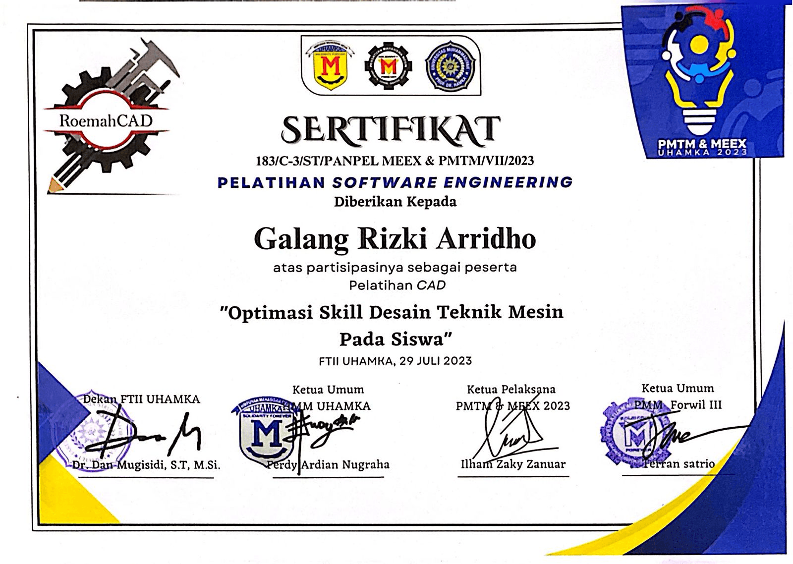 Pelatihan Software Engineering